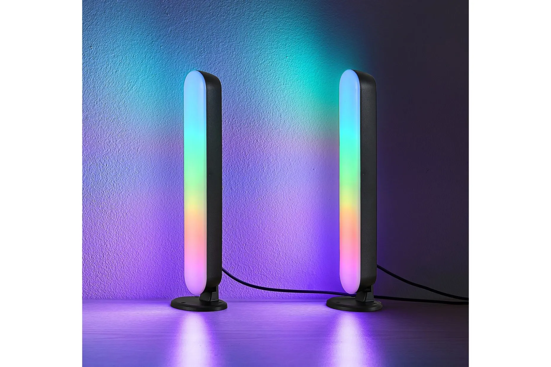Trio Lighting Game LED Bordlampe 2-pack Svart RGB