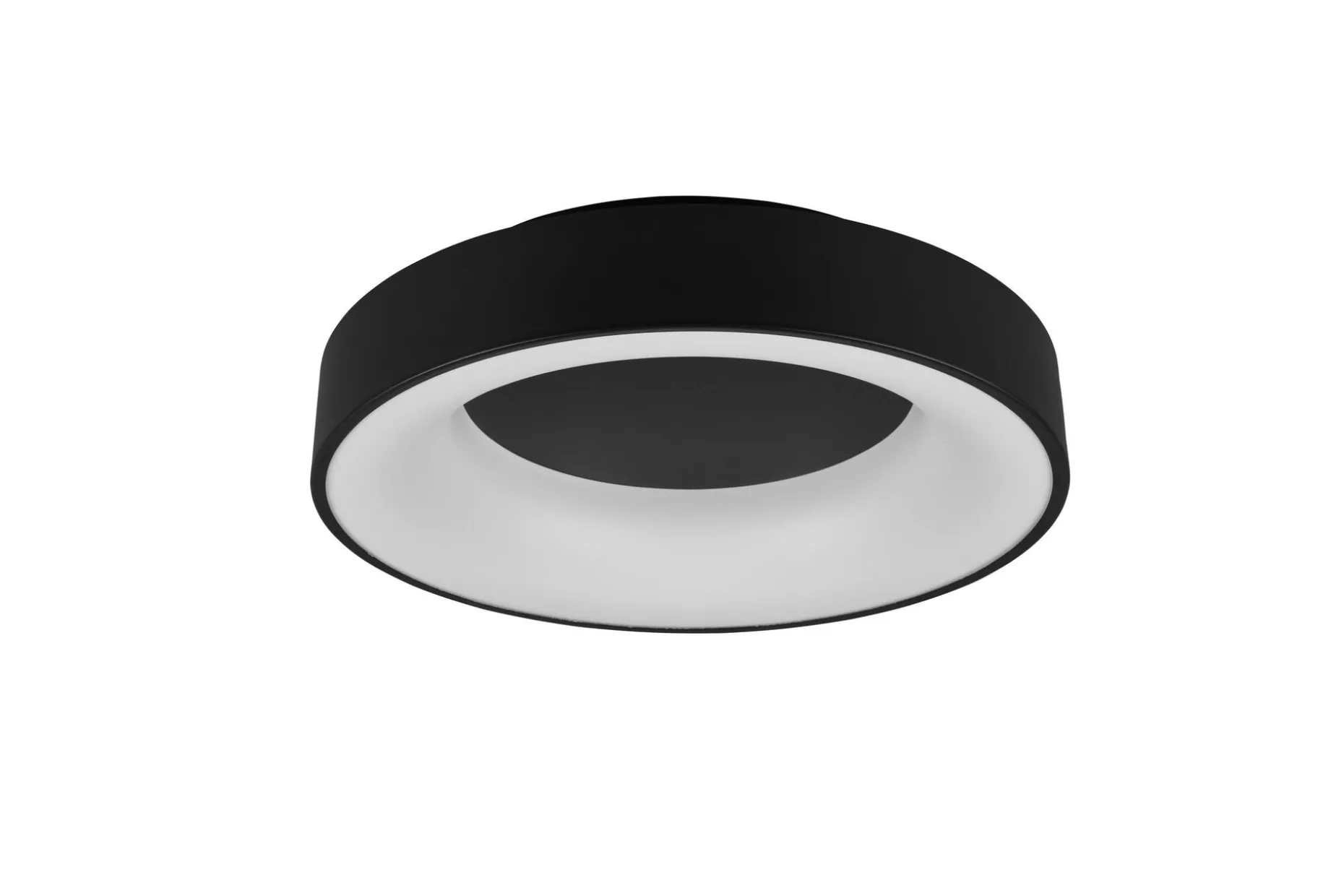 Trio Lighting Girona LED plafond 45cm matt svart