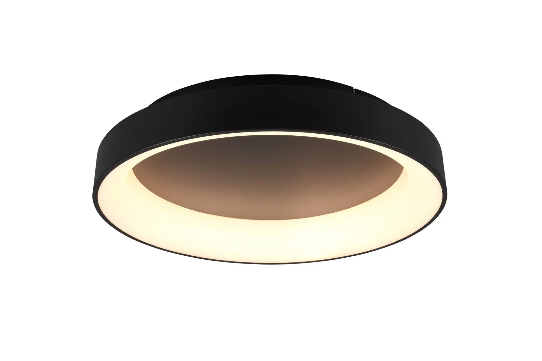 Trio Lighting Girona LED plafond 60cm matt svart