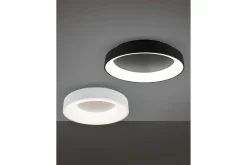 Trio Lighting Girona LED plafond 60cm matt svart