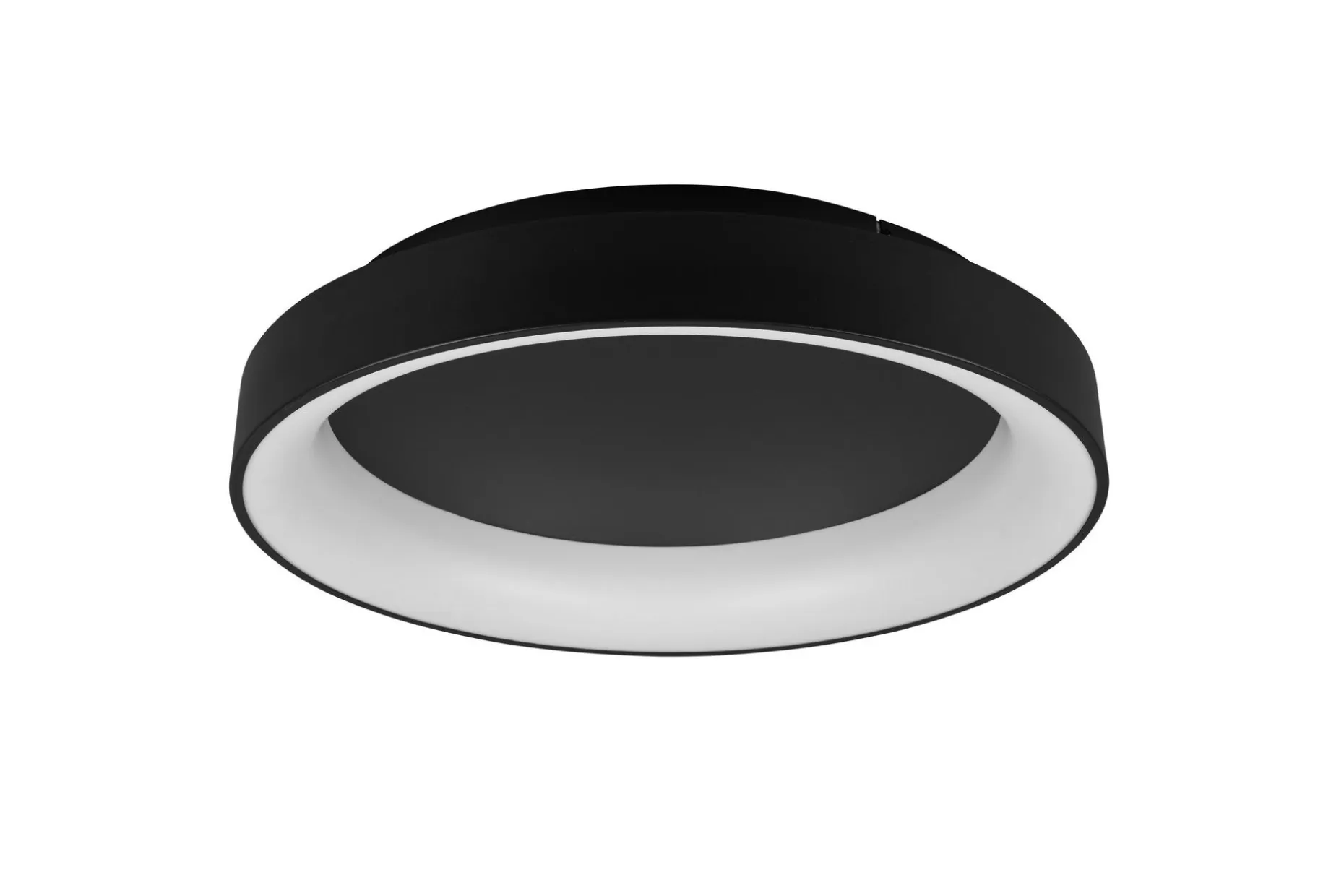 Trio Lighting Girona LED plafond 60cm matt svart