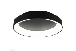 Trio Lighting Girona LED plafond 60cm matt svart