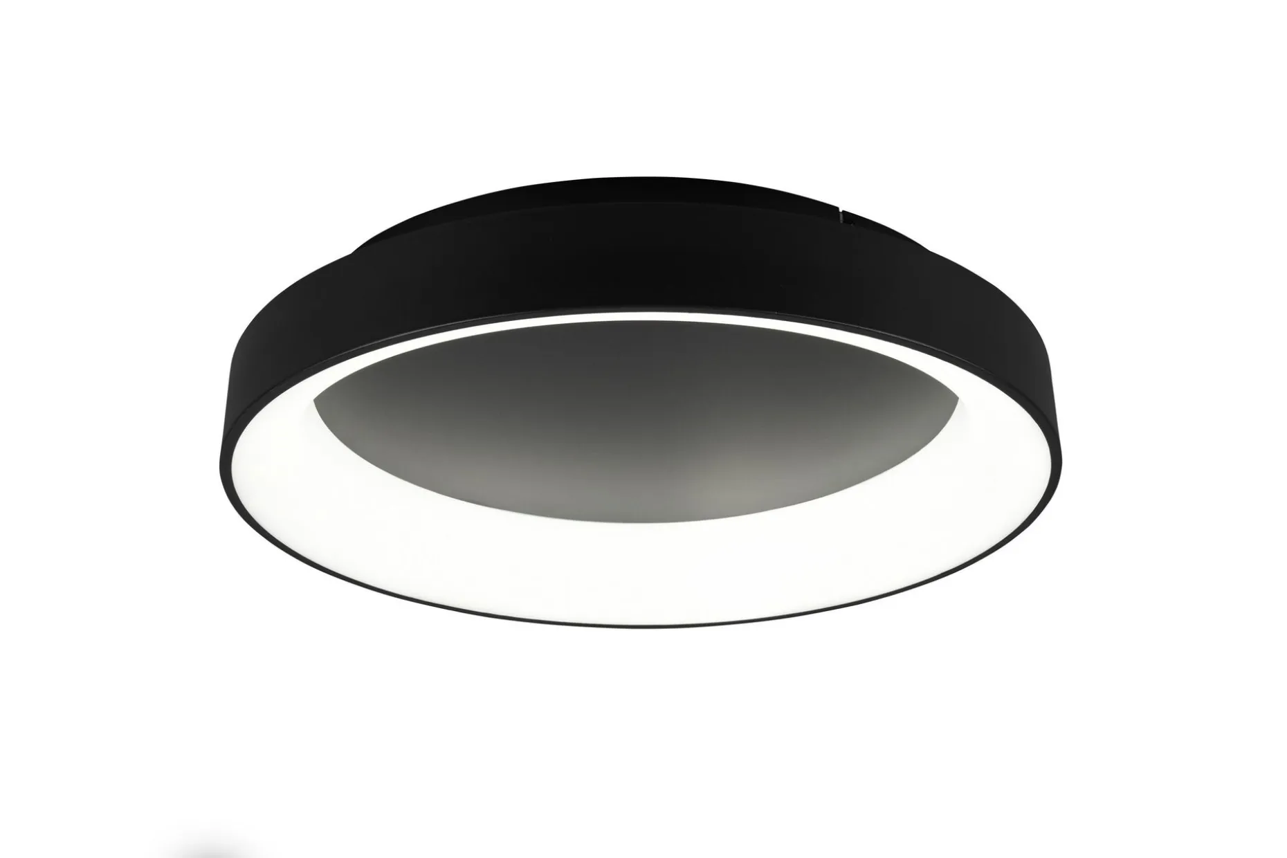 Trio Lighting Girona LED plafond 60cm matt svart