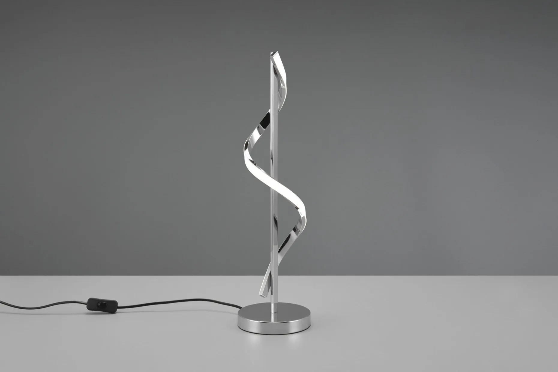 Trio Lighting Isabel LED Bordlampe Krom 4000K