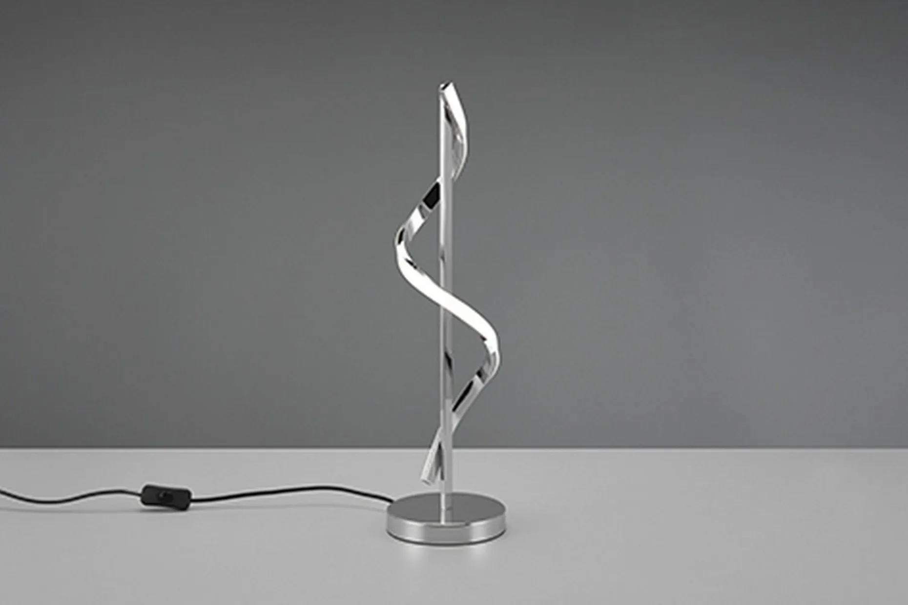 Trio Lighting Isabel LED Bordlampe Krom 4000K