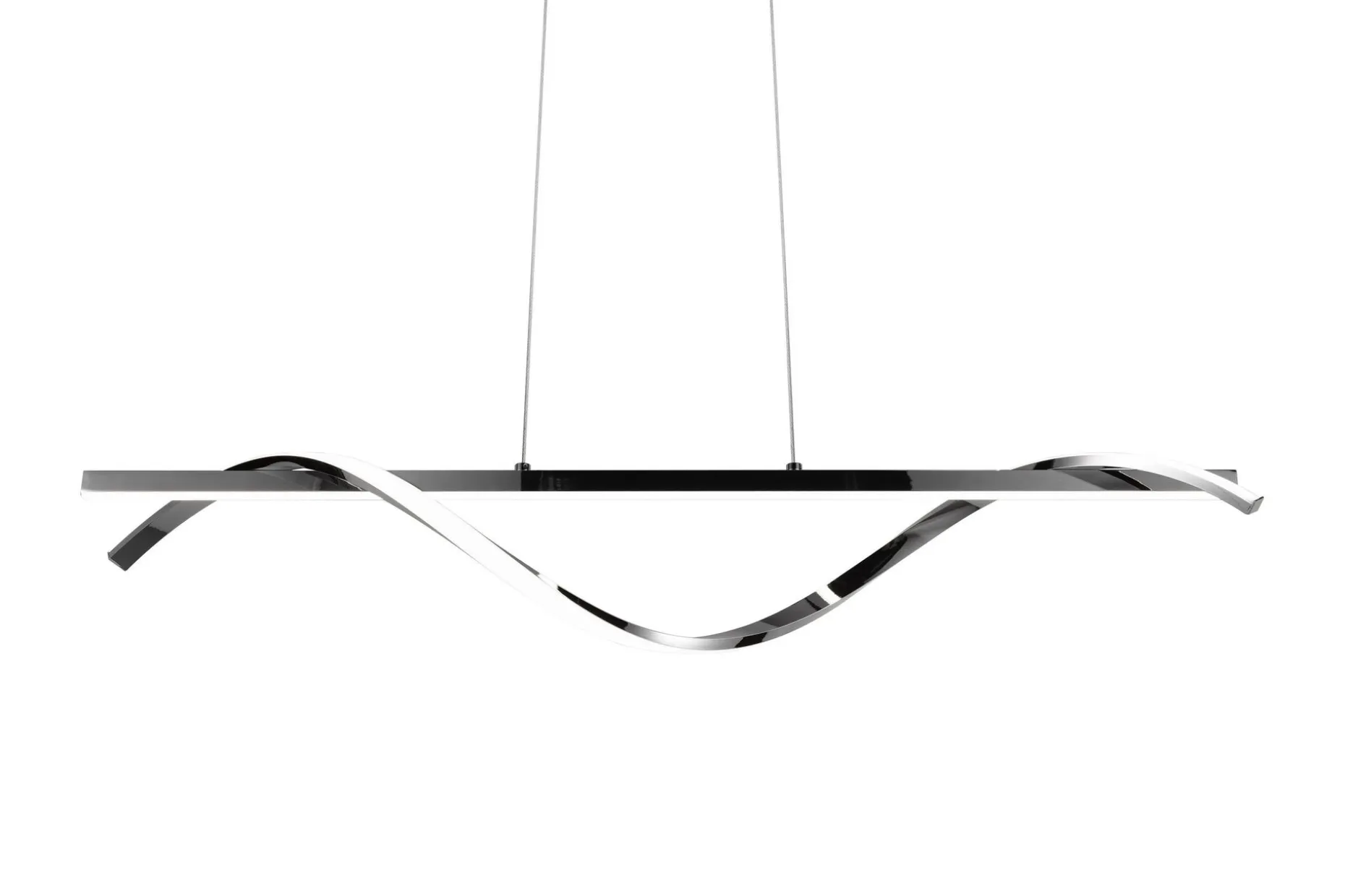 Trio Lighting Isabel LED Taklampe Krom 4000K
