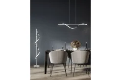 Trio Lighting Isabel LED Taklampe Krom 4000K