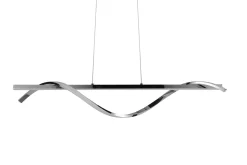 Trio Lighting Isabel LED Taklampe Krom 4000K