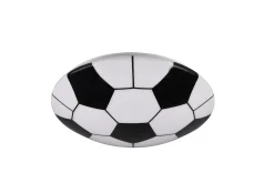 Trio Lighting Kloppi LED plafond sort/hvit