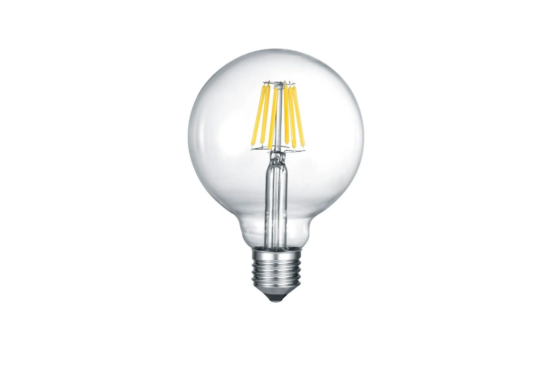Trio Lighting LK LED E27 filament globe 6W 810lm 2700K 3-trinn