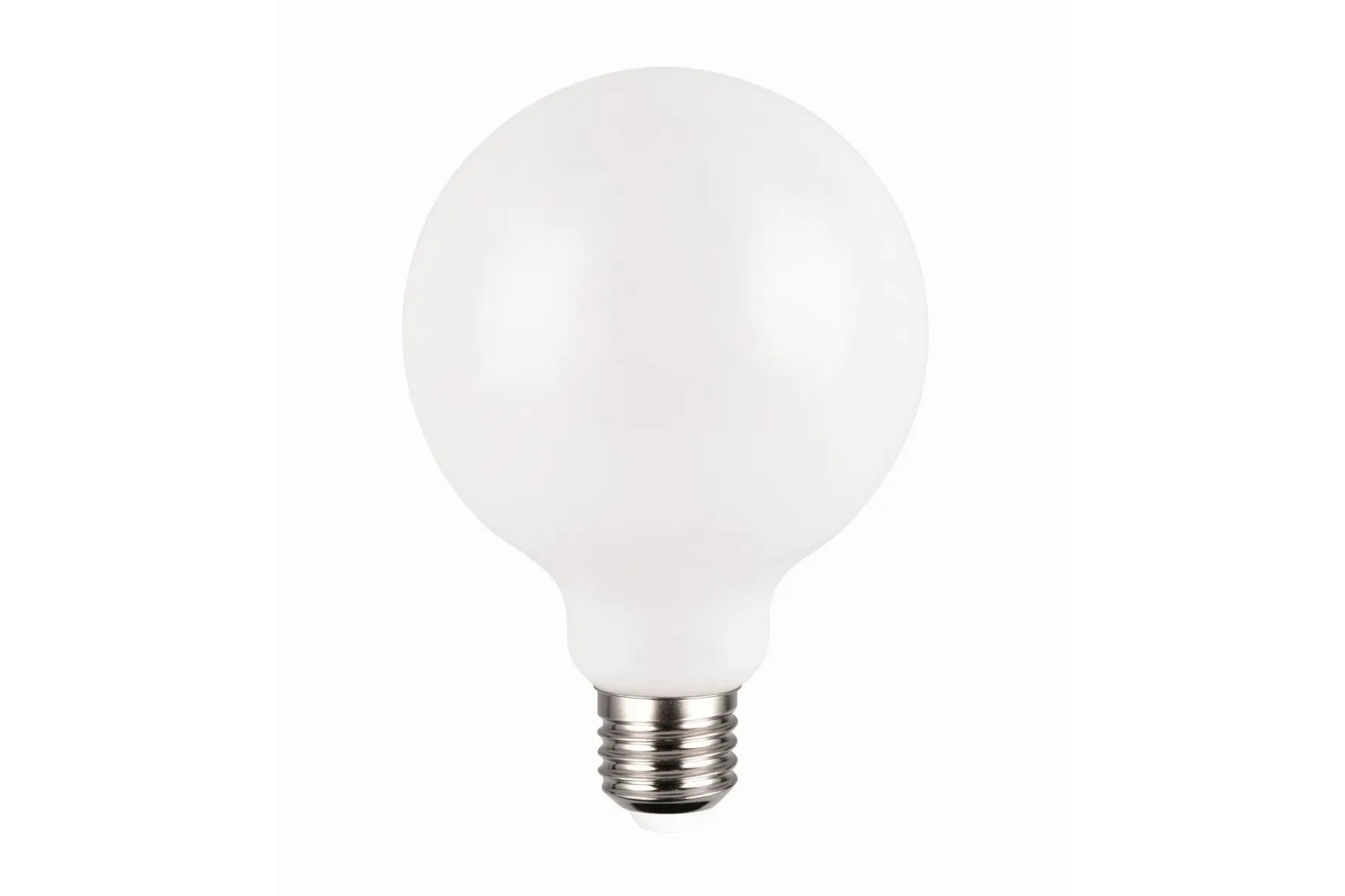 Trio Lighting LK LED E27 filament globe 9W 1055lm 3000K hvit switch dimmer