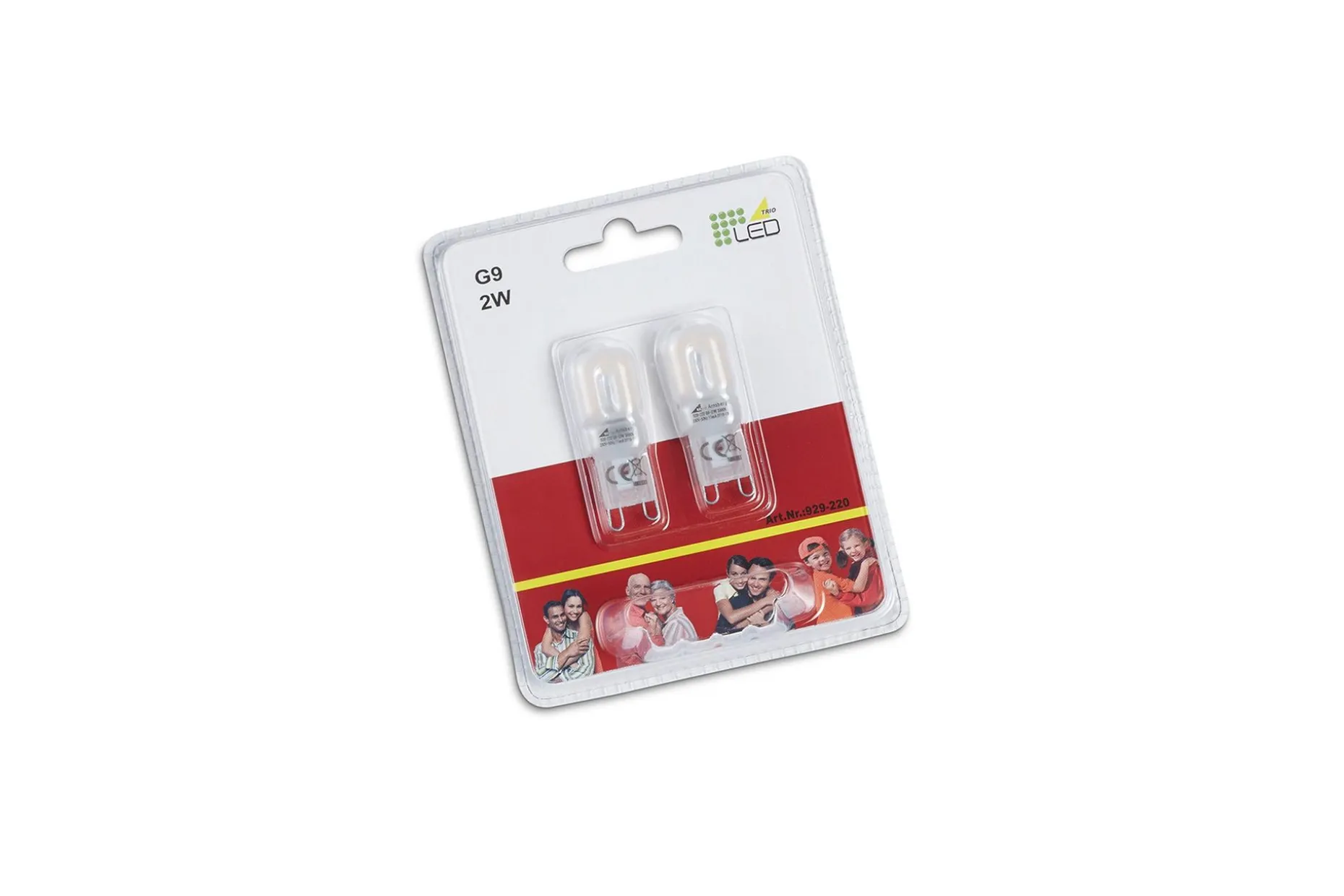 Trio Lighting LK LED G9 2,5W 210lm 3000K 2-pk