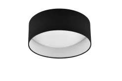 Trio Lighting Locarno LED plafond 28 cm svart