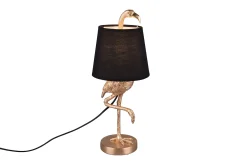 Trio Lighting Lola bordlampe E14 sort/gull