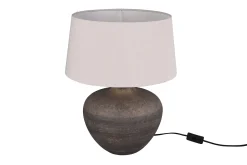 Trio Lighting Lou bordlampe 38cm E14 brun