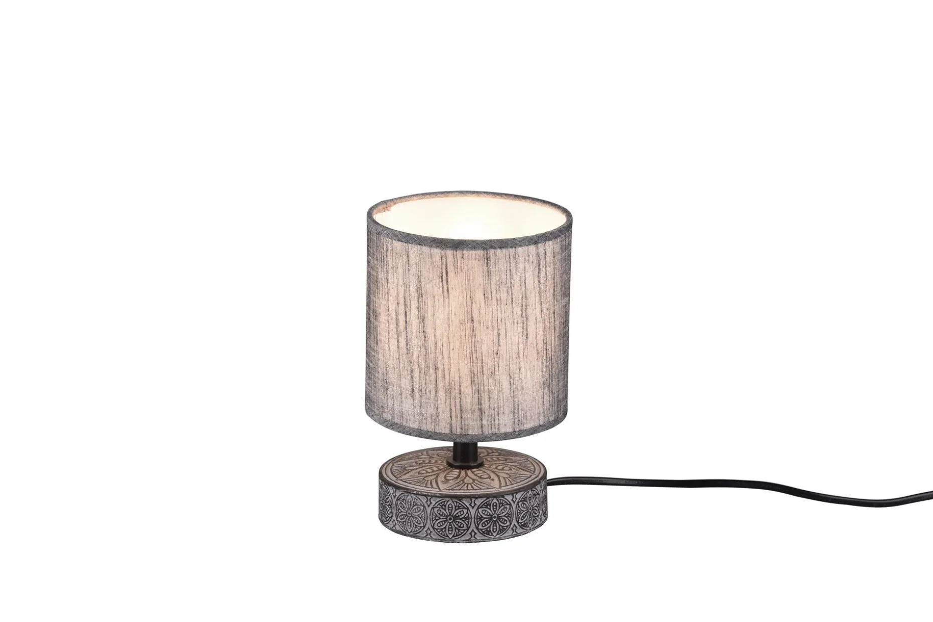 Trio Lighting Marie bordlampe E14 grå