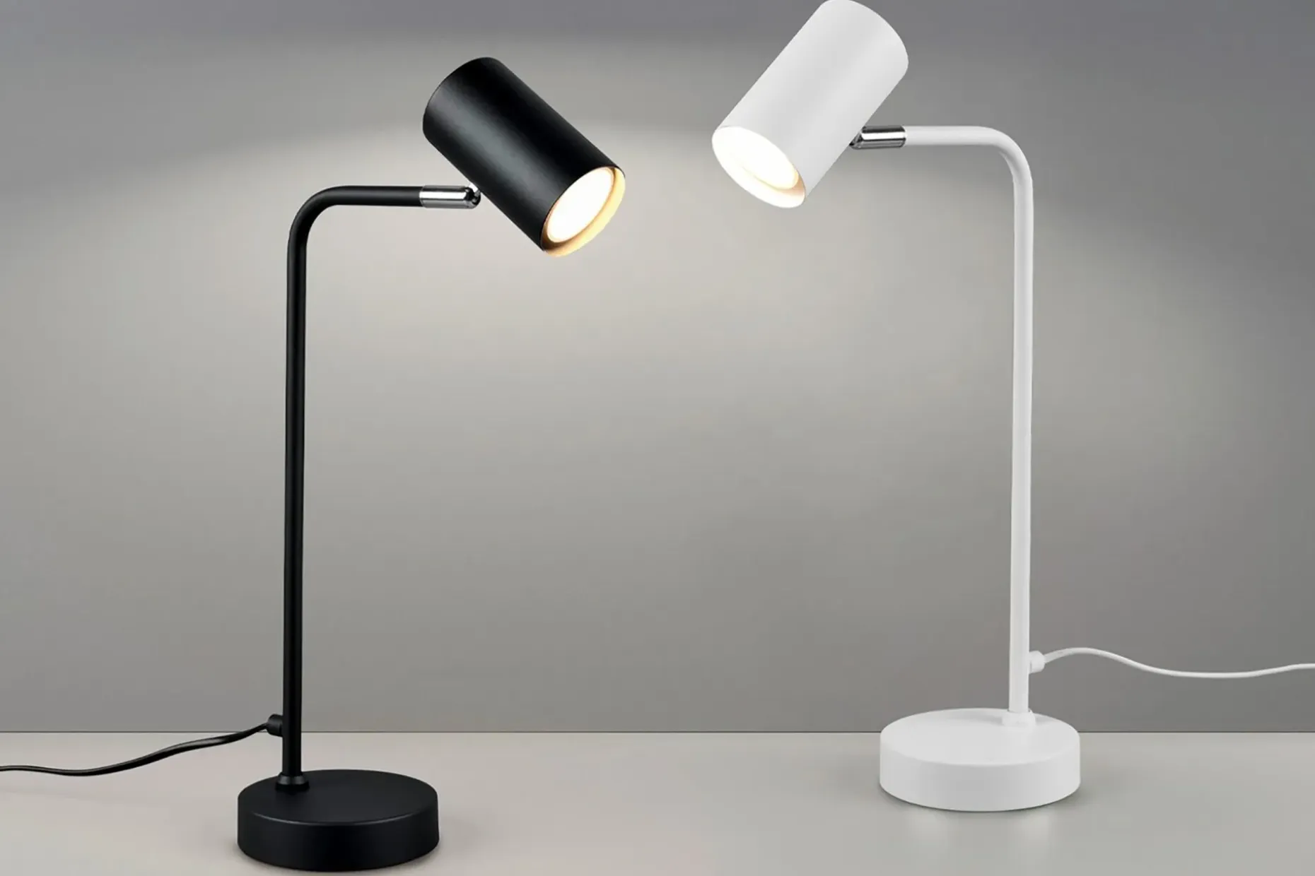 Trio Lighting Marley bordlampe GU10 matt svart