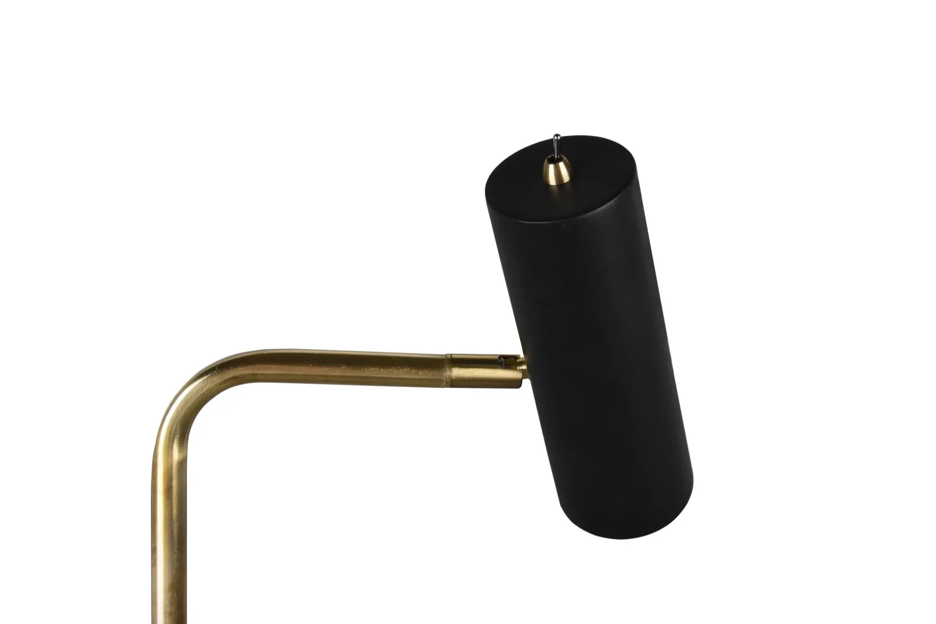 Trio Lighting Marley gulvlampe GU10 matt messing/matt svart