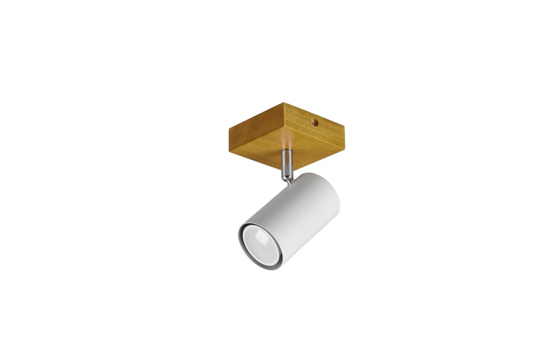 Trio Lighting Marley spot 1L GU10 matt hvit/tre