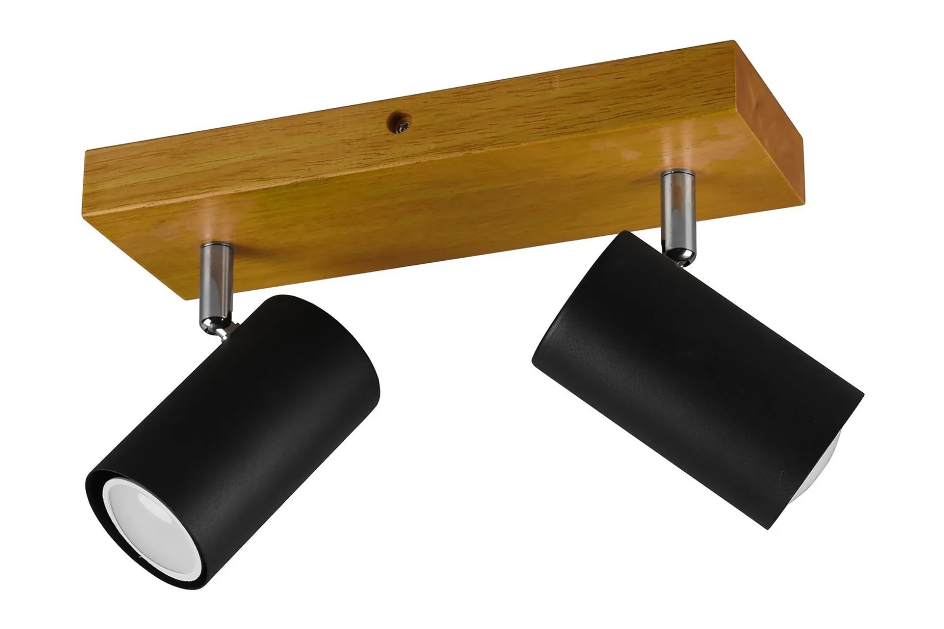 Trio Lighting Marley spot 2L GU10 matt svart/tre