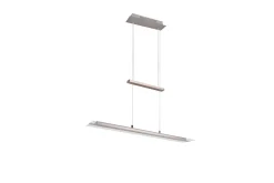 Trio Lighting Milos LED Taklampe Børstet Stål