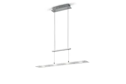 Trio Lighting Milos LED Taklampe Børstet Stål