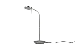 Trio Lighting Monza LED bordlampe børstet stål