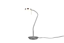 Trio Lighting Monza LED bordlampe børstet stål