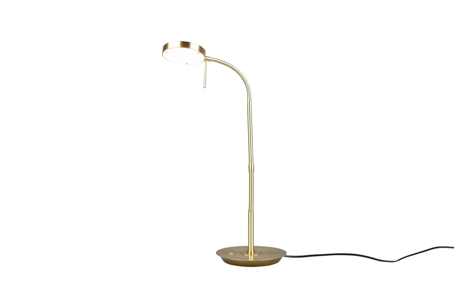 Trio Lighting Monza LED bordlampe matt messing