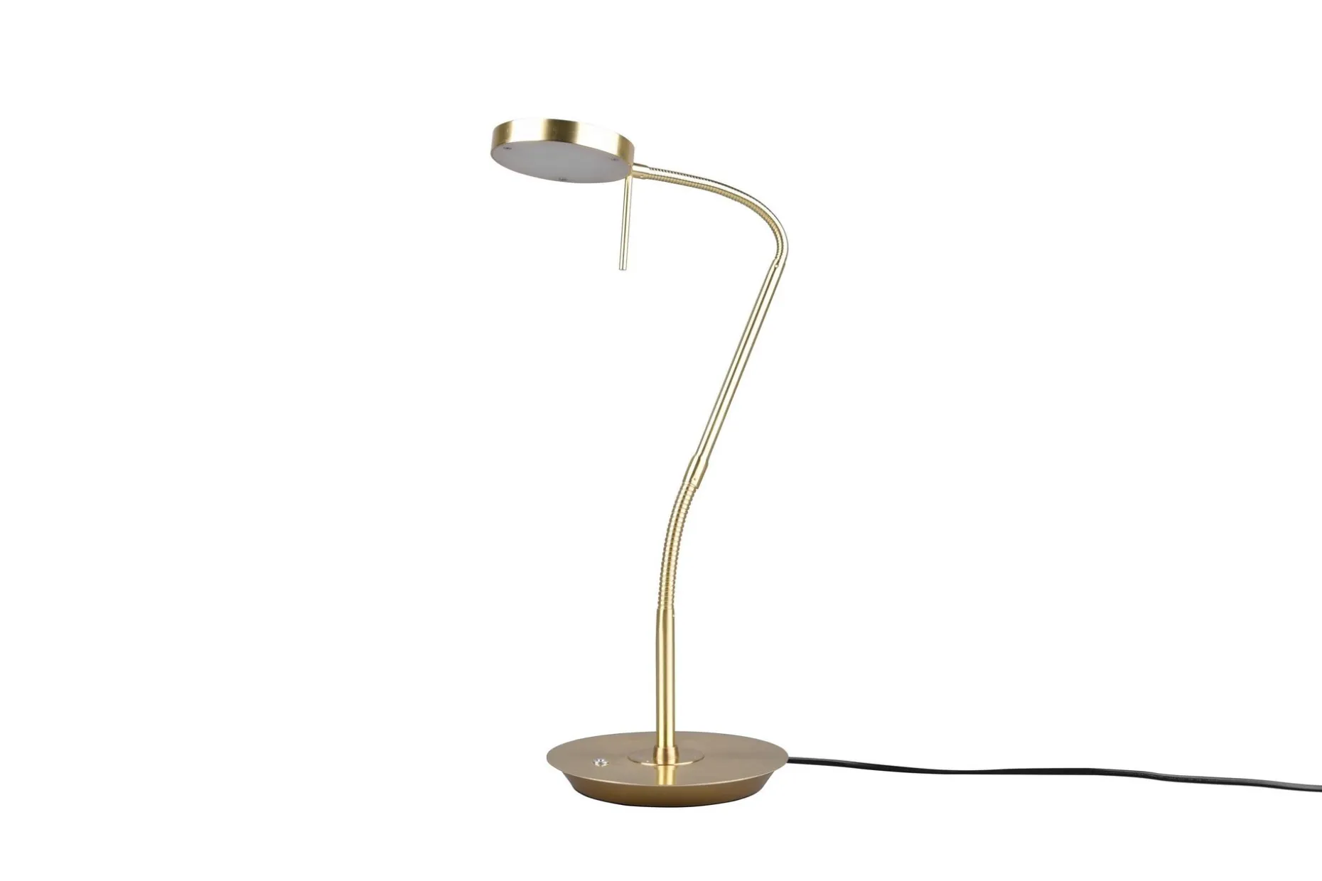Trio Lighting Monza LED bordlampe matt messing