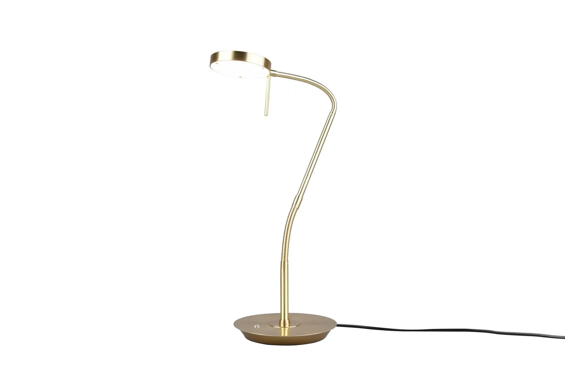 Trio Lighting Monza LED bordlampe matt messing