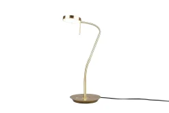 Trio Lighting Monza LED bordlampe matt messing