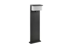 Trio Lighting Nestos LED Pullert 80 cm antrasitt bevegelsessensor