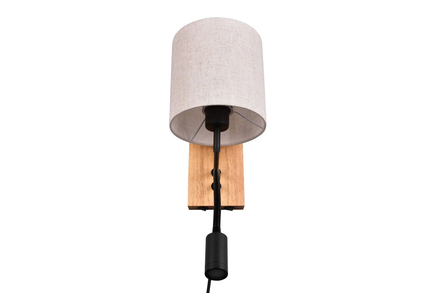 Trio Lighting Nilam Vegglampe m. Leselampe 18 cm LED + E27 tre