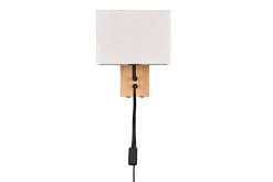 Trio Lighting Nilam Vegglampe med leselampe 25 cm LED + E27 tre