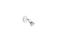 Trio Lighting Paris spotlight 1L GU10 matt hvit
