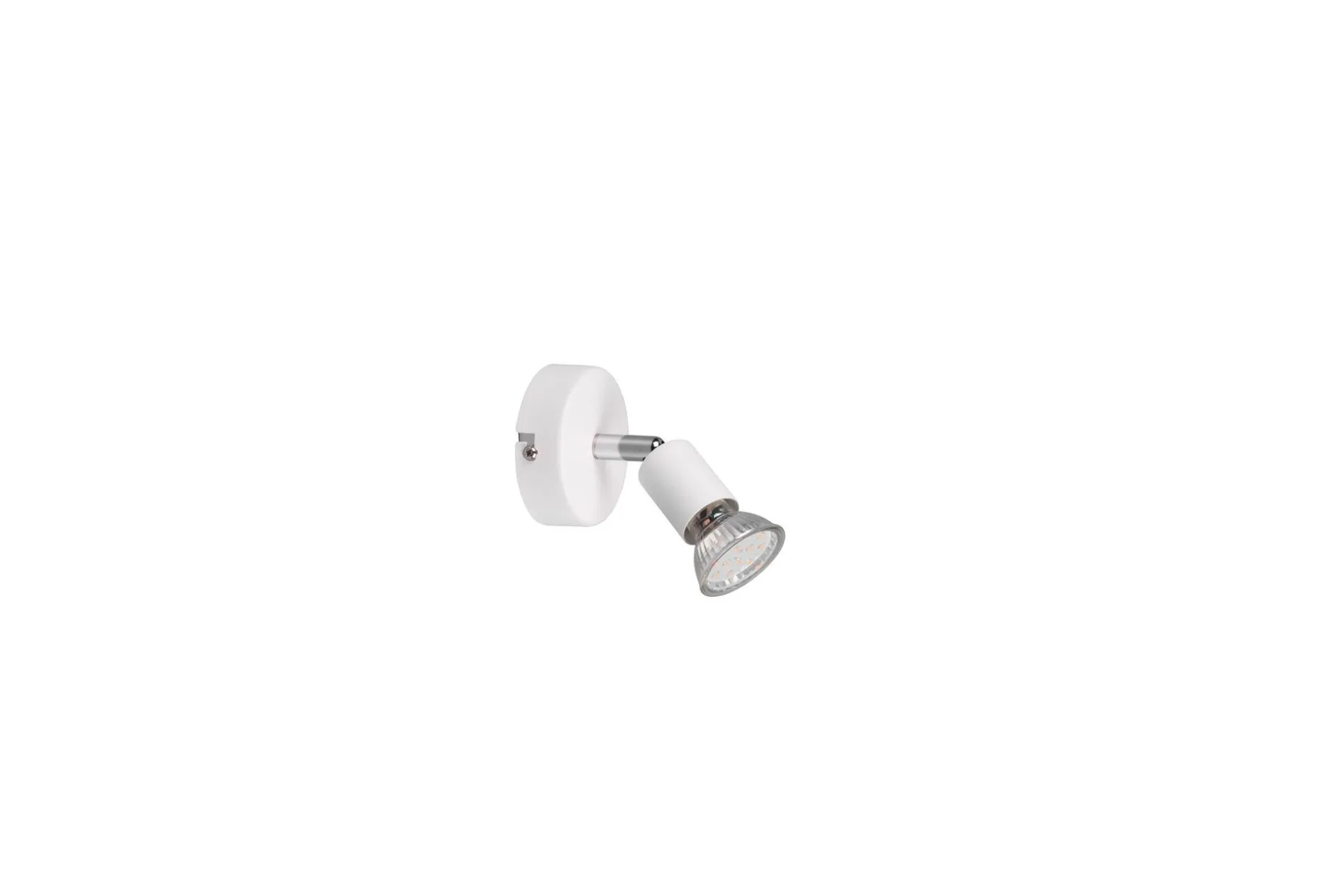 Trio Lighting Paris spotlight 1L GU10 matt hvit