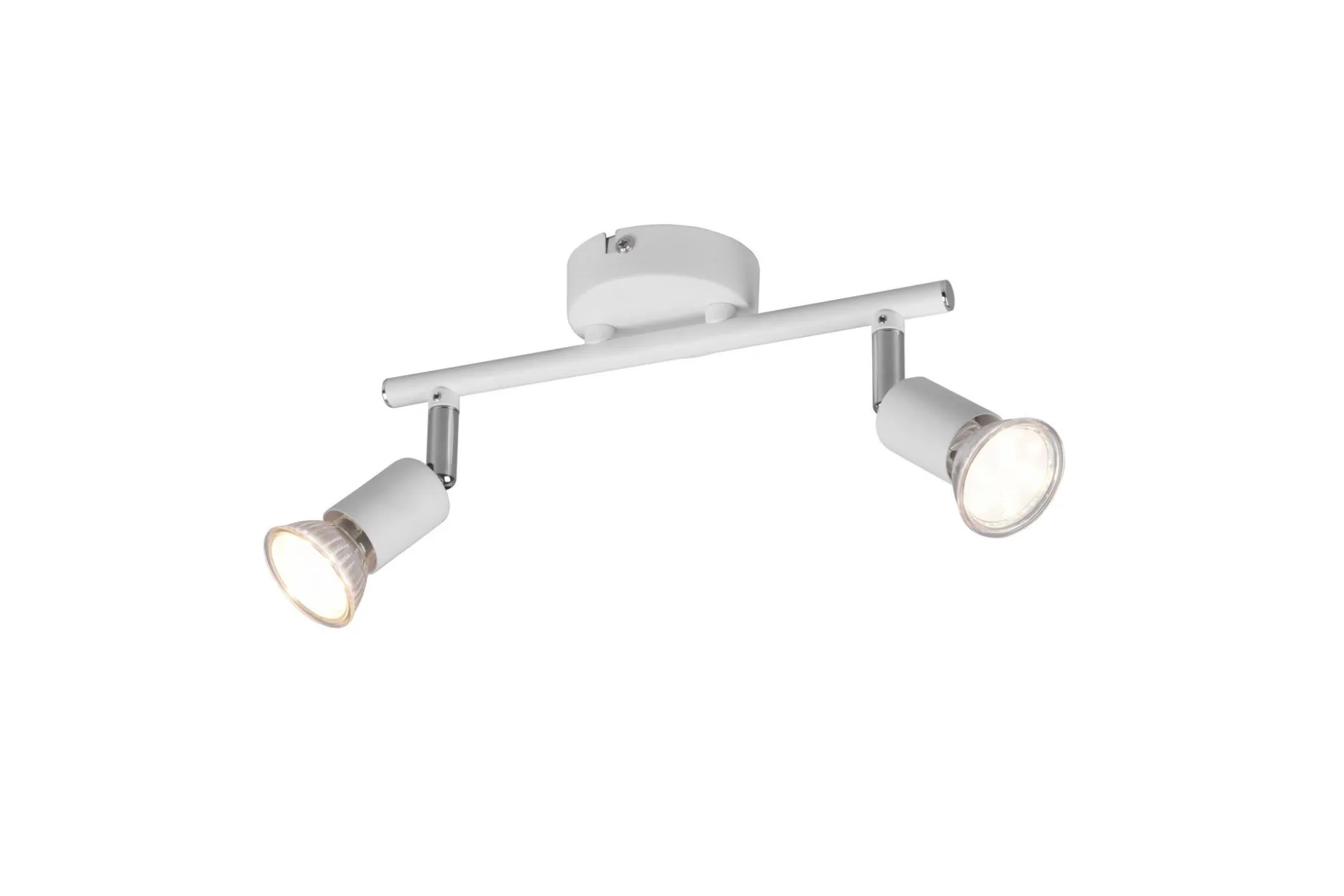 Trio Lighting Paris spotlight 2L GU10 matt hvit