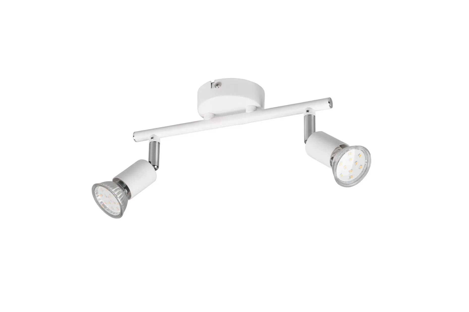 Trio Lighting Paris spotlight 2L GU10 matt hvit