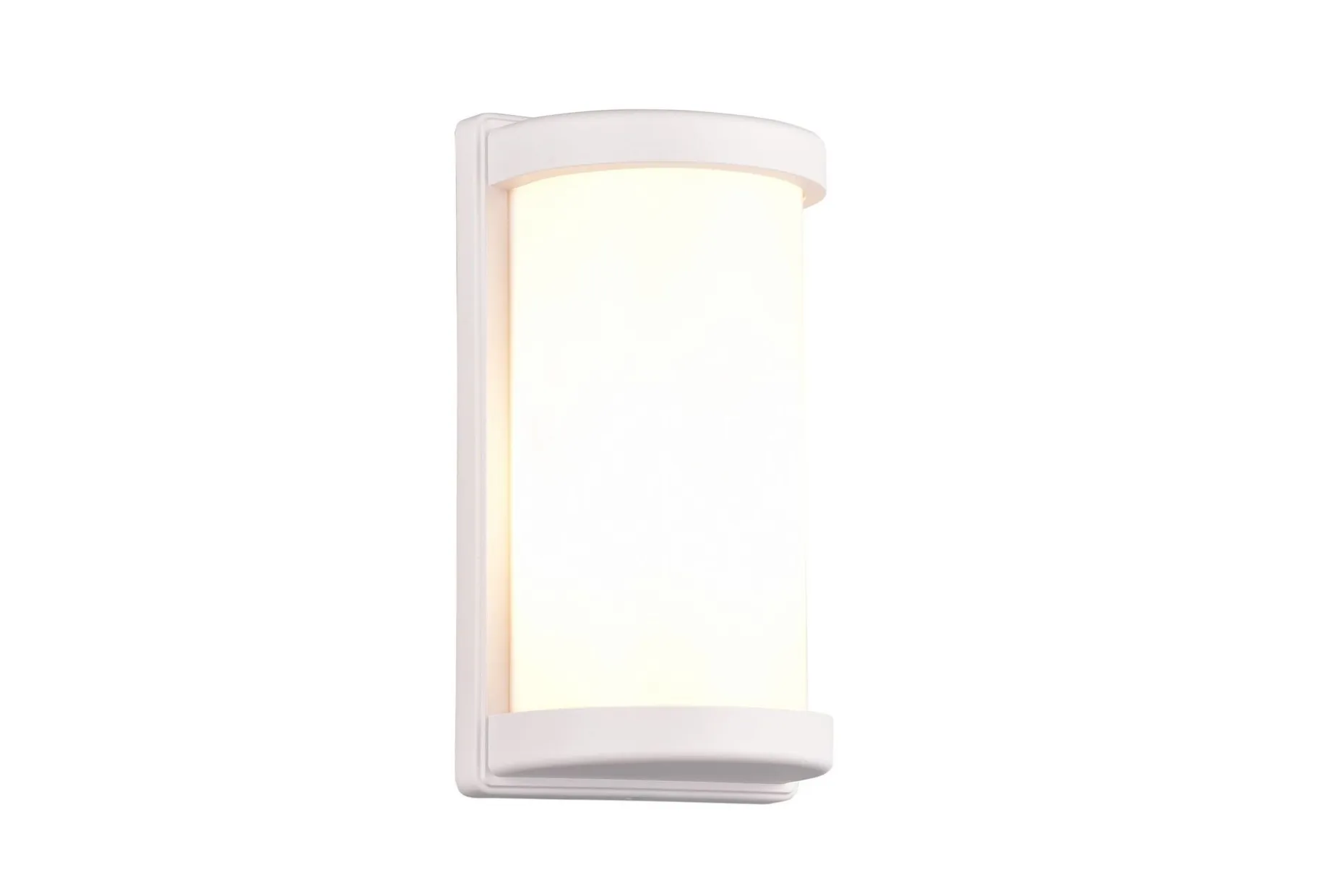 Trio Lighting Puelo vegglampe E27 matt hvit