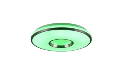 Trio Lighting Realta LED Taklampe 39 cm Børstet Aluminium RGBW