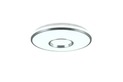 Trio Lighting Realta LED Taklampe 39 cm Børstet Aluminium RGBW