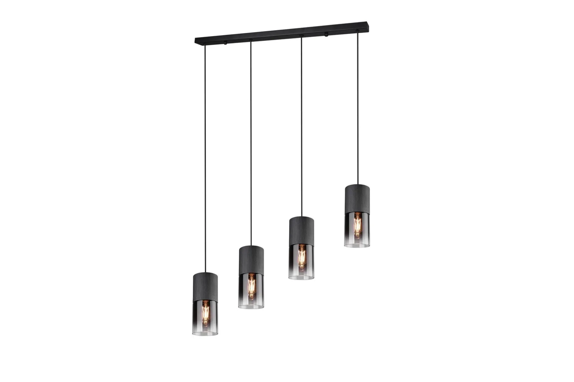 Trio Lighting Robin taklampe 4L E27 matt svart