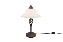Trio Lighting Rostica bordlampe 2L E14 rustikk