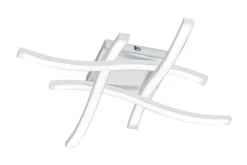 Trio Lighting Route LED plafond 4L matt hvit