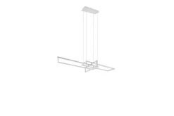 Trio Lighting Salinas LED taklampe matt hvit