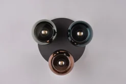 Trio Lighting Sheldon plafond 3L E14 flerfarget