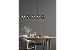 Trio Lighting Sheldon taklampe 5L E14 flerfarget