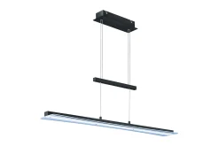 Trio Lighting Smash LED taklampe matt sort