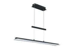 Trio Lighting Smash LED taklampe matt sort